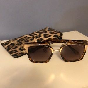 Quay Australia Sunglasses- tortoise with gold trim